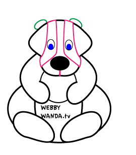 WebbyWanda.tvs How to draw a Cartoon Badger