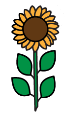 Webby Wanda's How to draw a sunflower step six