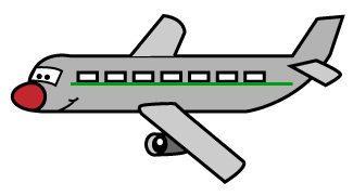 cartoon airplane drawings
