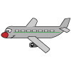 How to draw a cartoon Airplane