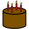 How to draw a  Birthday Cake
