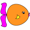 Free How to draw a cartoon fish step by step