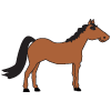 How to draw a cartoon Horse, Pony