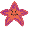 How to draw a Cartoon Starfish, How to draw a Starfish