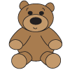 How to draw a Cartoon Teddy Bear