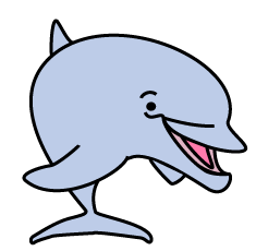 how to draw a cartoon dolphin step 5