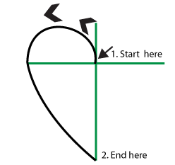 How to draw a Heart