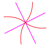 How to draw a Shamrock, Four Leaf Clover step 2