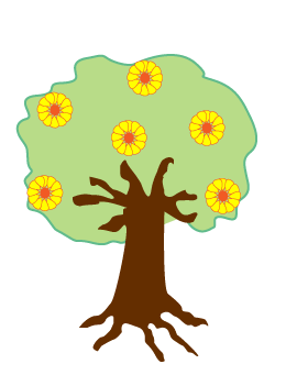 How to draw a Spring Tree step 4
