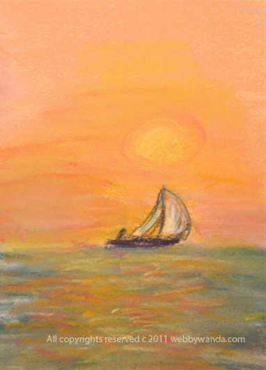 Pastel Illustration for Never Alone