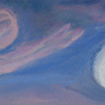"Do You Know The Moon" Illustration and Poem by Wanda Niesterowicz